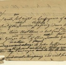 Revolutionary War Letter