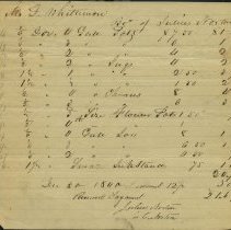 Bennington Pottery Bill 1840