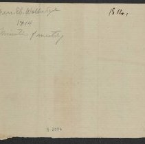 Ebenezer Walbridge Church Trial Records