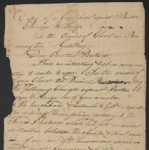 Ebenezer Walbridge Church Trial Records