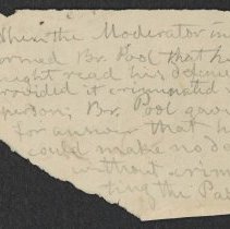 Jacob Pool Church Trial Records