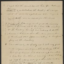 James Ballard Church Trial Records