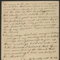 James Ballard Church Trial Records