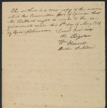 James Ballard Church Trial Records