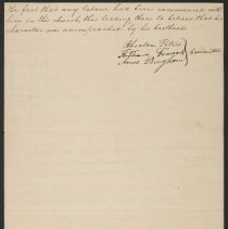 Horatio Keyes Church Trial Report