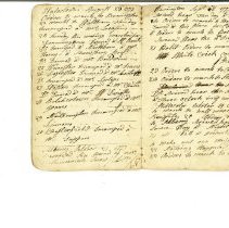 Joseph Bates Journal, Watertown, MA to Stillwater, New York