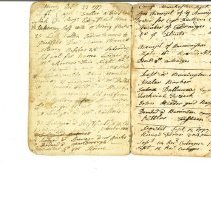 Joseph Bates Journal, Watertown, MA to Stillwater, New York