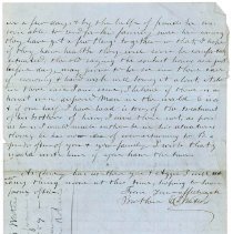 Elijah Dewey Waters Letters