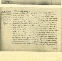 Samuel Robinson Petition to King George III