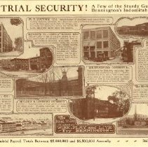 Bennington Travel Brochure ca. 1925