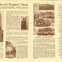 Bennington Travel Brochure ca. 1925