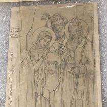 Study for Jesu Redemption Crucifix