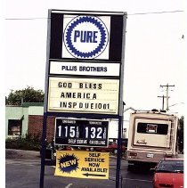 Pillis Brothers sign