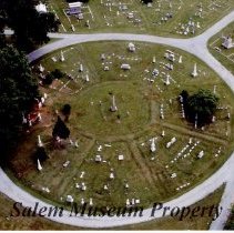 Aerial view East Hill Cemetery
