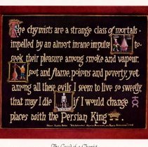 Poster:  The Creed of a Chemist