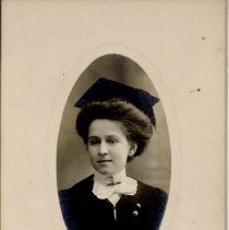 Graduation photo of young woman