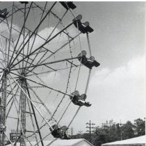 Lakeside ferris wheel