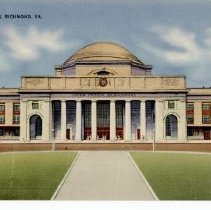 set of postcards showing Richmond landmarks