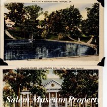 Roanoke, Salem area postcards