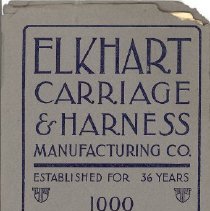Elkhart Carriage Catalog