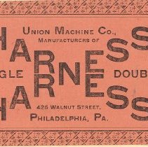 Union Machine Co. Catalog