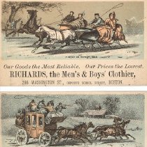 Set of four trade cards Richar