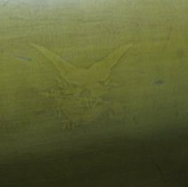 Outline of Eagle Decal (Dash)