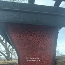 New Drag Style Striping - Photographs of Brewster Wagonette