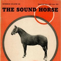 The Sound Horse, Extension Bulletin 330