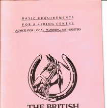 Basic Requirements for a Riding Center