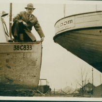Side view of Scout Ship Herbert H. Dow