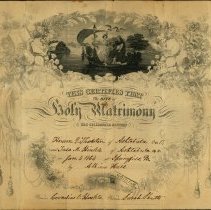 Marriage Certificate: Thornton