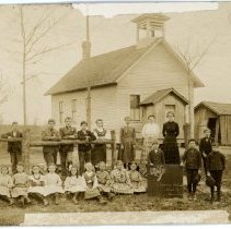Barnes School--Homer Township
