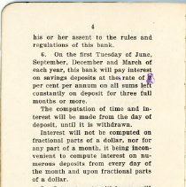 The People's State Savings Bank Book