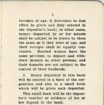 The People's State Savings Bank Book