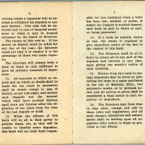 The People's State Savings Bank Book