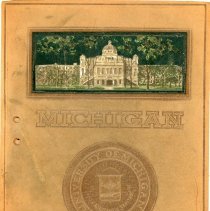 University of Michigan 1908 Commencement Program