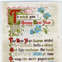 "To Wish You a Happy new Year"