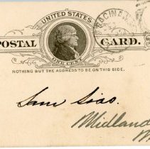 Sam Sias Correspondence