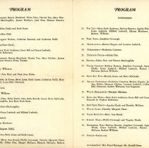 Dance Review Theatre Program 1932 - Inside