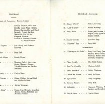 Dance Review Theatre Program 1936 - Inside