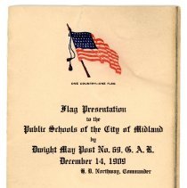 Flag Presentation - front