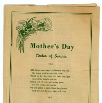 U.S. Naval Training Station - Mother's Day Service