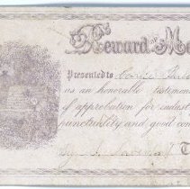 Reward for Merit Certification