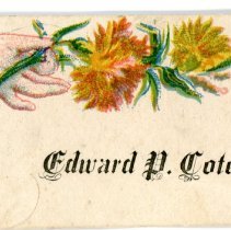 Calling Card - E.P. Cote