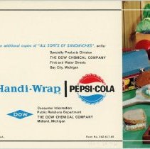 Handi-Wrap Advertising Booklet - Back Cover