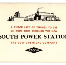 Dow's South Power Station Tour Phamplet