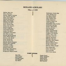 Midland Kiwanis Club Scholarship Dinner Brochure