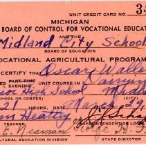 Vocational Education Credit Certificate