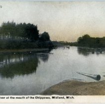 Tittabawassee River at Chippewa River mouth